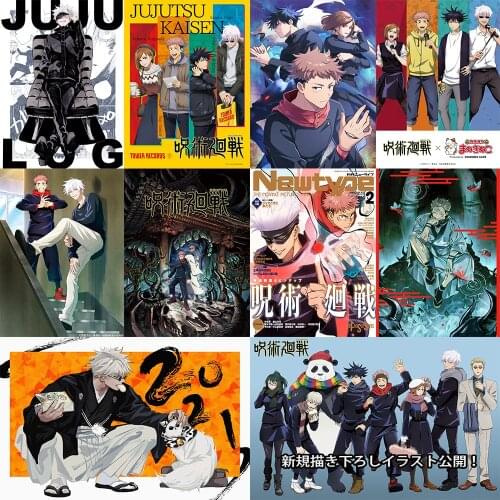 Anime Jujutsu Kaisen Posters Canvas Painting Wall Art Decor Living Room Decor Bedroom Decor Pictures For Wall Mural