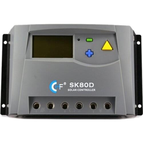 Auto electrical system homemade solar power 80A PWM solar charge controller 48v