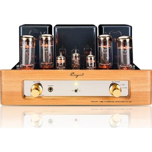 Cayin MT-35 MK2 Vacuum Tube Power Amplifier EL34*4 Push-pull High Power Vacuum Amplifier Solid Panel