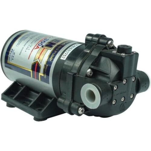 E-Chen EC-204-300A 300GPD self priming pump DC 24V water purifier system RO diaphragm booster pump high pressure long lifetime