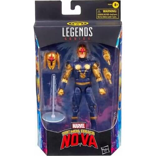 Hasbro Marvel Legends Marvels Nova Figure 6-Inch Toy Action Figure Collection Model Gift for Kids Anime Figure