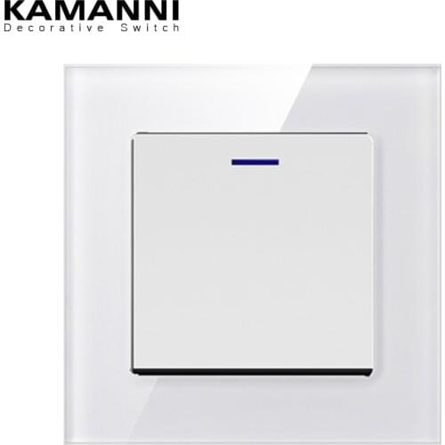 KAMANNI Wall-Mounted USB Power Sockets, A Variety Of New Panels, AC 110V-250V 16A bedroom sockets, Dual USB EU Standard Sockets