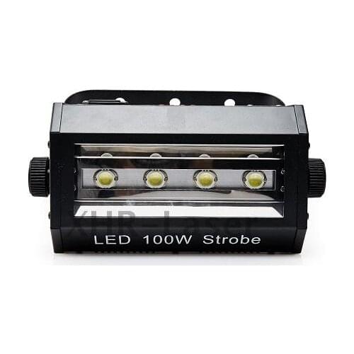 New arrival 4 LED laser light KTV flash 100W strong strobe light bar strobe stage light