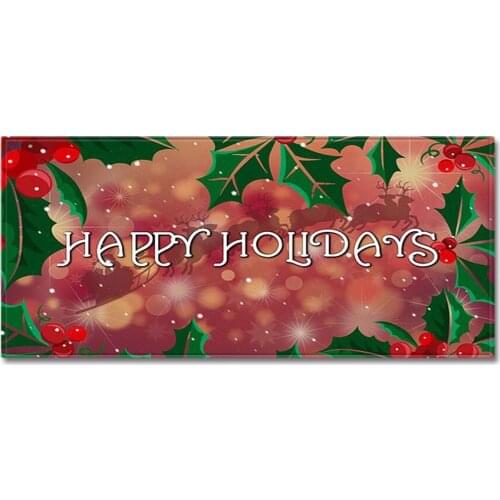 New Long Floor Mat Christmas Gift Home Decoration for Door floor kitchen bathroom bedroom Carpet Rug