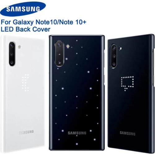 Original Intelligent LED Cover For Samsung Galaxy Note 10 Note10 Note X Note10 PLUS Emotional Led Lighting Effect Case