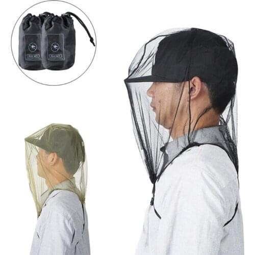 Insect Head Net Mesh Anti-mos-quito Cover Protective Bee Bug Insect Fly With Head Net Mesh Face Protection