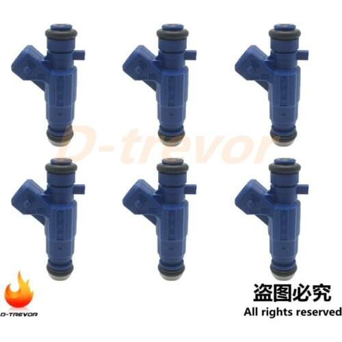 6Pcs 0280155794 Fuel Injector for PEUGEOT&CITROEN 206 / 306 / XSARA 1.6I
