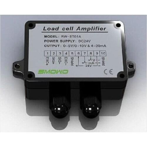 0~5V(10V)/4~20mA Load Cell sensor Amplifier full bridge strain gauge transducer