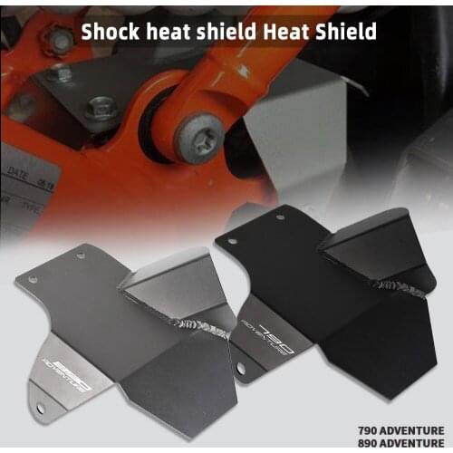 Exhaust pipe protection cover For 790 890 ADVENTURE 790 ADV R/S 2018-2021 890 Adventure 2020 2021 Shock heat shield Heat dhield