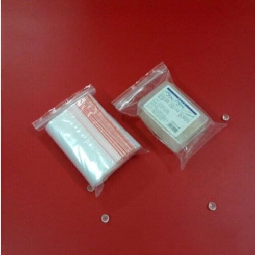 100pcs double sides 0.08mm Transparent PE Zip Lock jewelry Gift Packaging Bags, 12*17cm clear plastic bags for clothing storage