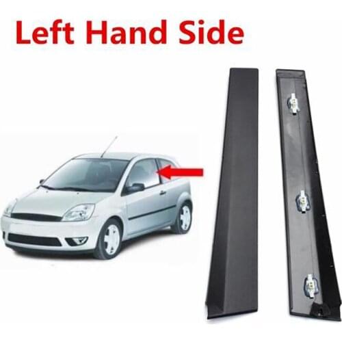 1473662 Car Window B Pillar Moulding Trim Covwe Guard for Ford Fiesta 3 Door Mk6 2001-2008