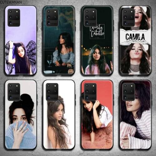 AMERICA Camila Cabello SINGER Phone Case for Samsung S20 plus Ultra S6 S7 edge S8 S9 plus S10 5G lite 2020