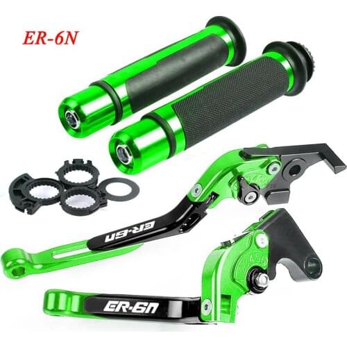 For KAWASAKI NINJA ER6N ER 6N ER-6N 2009 - 2017 2011 2012 2013 Motorcycle Brake Clutch Levers Handlebar grip Handle Hand Grips
