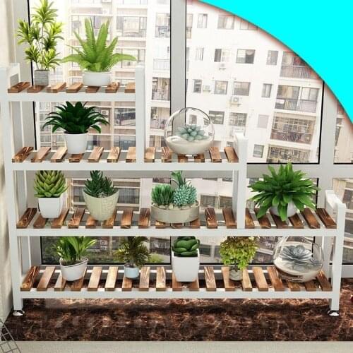 Etagere Plante Rak Bunga Garden Shelves For Indoor Stojaki Plant Rack Stojak Na Kwiaty Balcony Shelf Outdoor Flower Stand