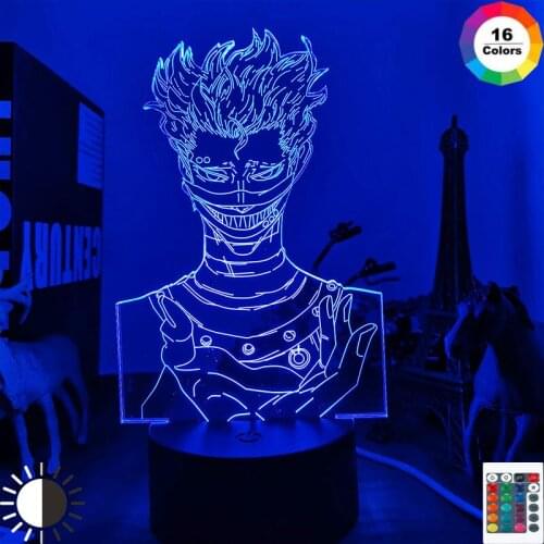 Black Clover Zora Ideale Led Night Light for Bedroom Decor Gift Colorful Nightlight Anime 3d Lamp Zora Black Clover