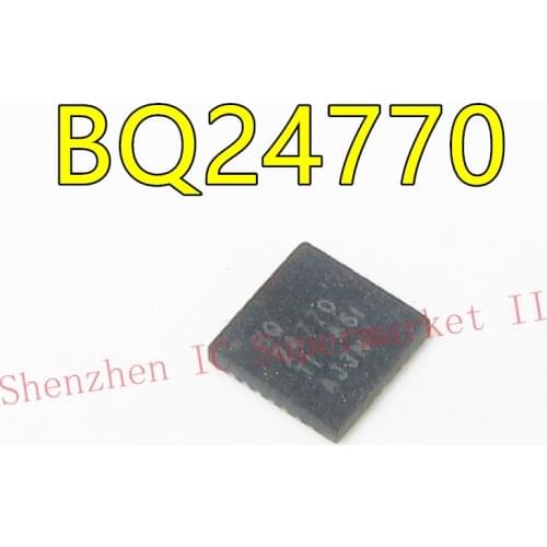 BQ24770RUYT BQ24770 24770 QFN bq2477x NVDC Battery Charge Controller With System Power Monitor and Processor Hot Indicator