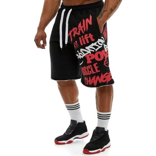 Men New Cotton Shorts Mens loose Short Trousers Fitness Bodybuilding Jogger Mens Brand durable Sweatpants Fitness Workout Short