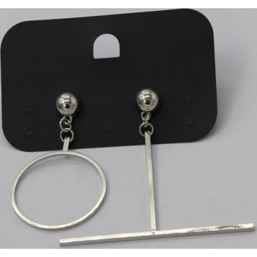 New 2018 Handmade Fashion simple Geometric circular Earrings Earrings exaggeration popular Girls temperament of Women