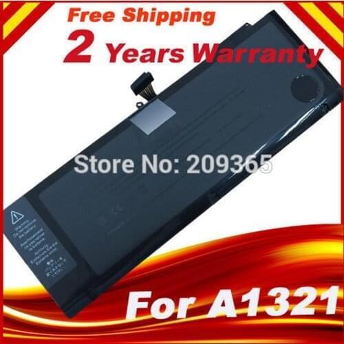 Wholesale Laptop Battery for APPLE A1321 MC371 15 inch A1286 (Mid-2010) A1286 Mid 2009 version Free shipping