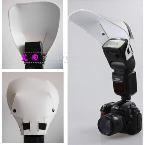 Flash Bounce Diffuser Reflective Shovel For Canon 580EX II 580EX 540EZ 520EZ SB-900, SB-800, SB-600 Sony Pentx