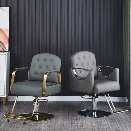 Hairdressers chair special hairdressing chair for hair salon simple salon ironing and dyeing chair can be lifted and rotated