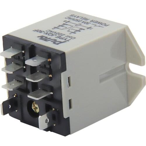 JQX-30F 30A Power Relay 220V AC 8 Pins Plug In Type Motor Control