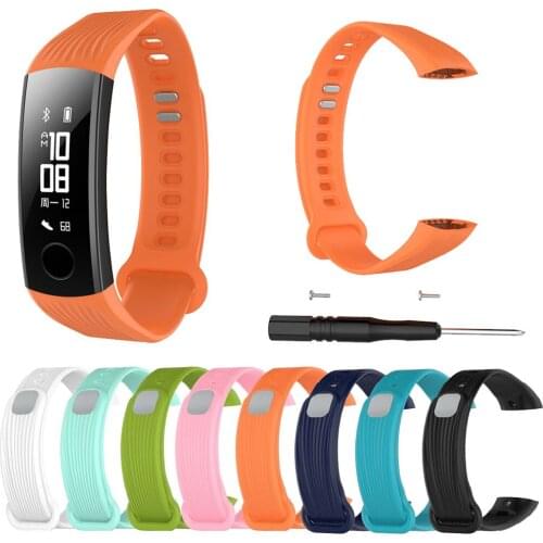 Watch Strap For Huawei Honor 3 Accessories Smartwatch Band Silicone Breathable Sports For Honor 3 Accessories