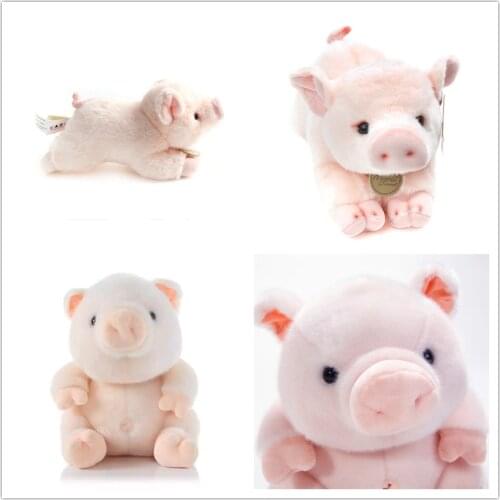 Aurora Cute Long Plush Doll Piggy Doll Simulation Pig Lovely Funny Pet Swine Doll Toy for Adult Children Christmas Birthday Gift