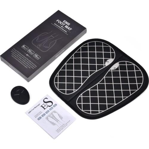 Stimulator Vibrating Foot Massager ABS Physiotherapy Shiatsu Vibration Fitness Acupoint Massage Home Sports Pads Stress Relief