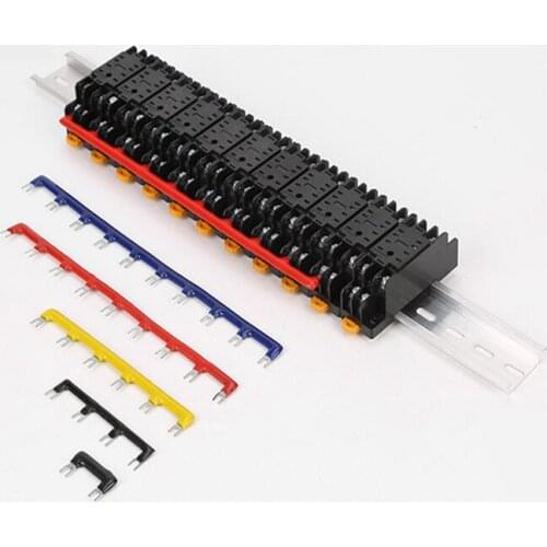 1pcs PYF08A short strip HH52P relay short strip base coil center spacing 22mm connection strip CZY08