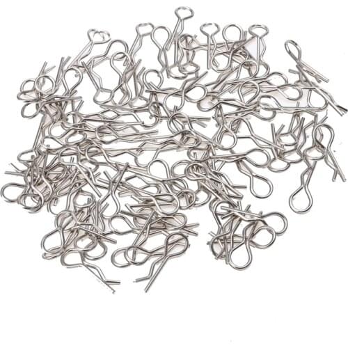 100Pcs/set RC Car Shell Clips Pin For RC 1/10 For HSP Redcat 02063 Remote Control Car Part Accessories