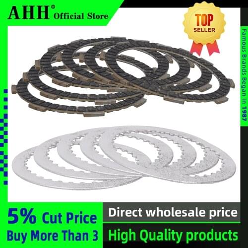 AHH Motorcycle Accessories Clutch Plate Friction Sheet Clutch Discs For Honda CA250 DD250 CBT125