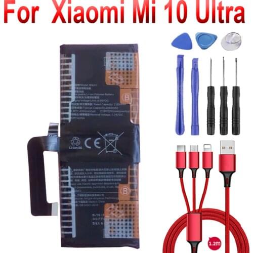 BM4V Battery For Xiaomi Mi 10 Ultra +USB cable+toolki