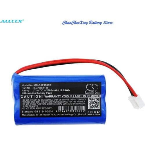 Cameron Sino 2600mAh Battery LGABB4186,RC03012 for DJI GL358WB,Phantom 3 4K,Phantom 3 Standard