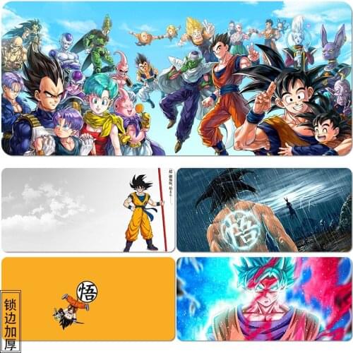 Anime Dragon Ball Master Roshi Mouse Pad Gaming Mat Computer Desk Padmouse Keyboard Mouse Accessories Rubber Pad Christmas Gift