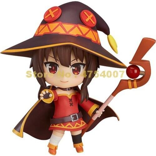Anime konosuba gods blessing on this wonderful world megumin cute 725# action figure q version 10cm Toy