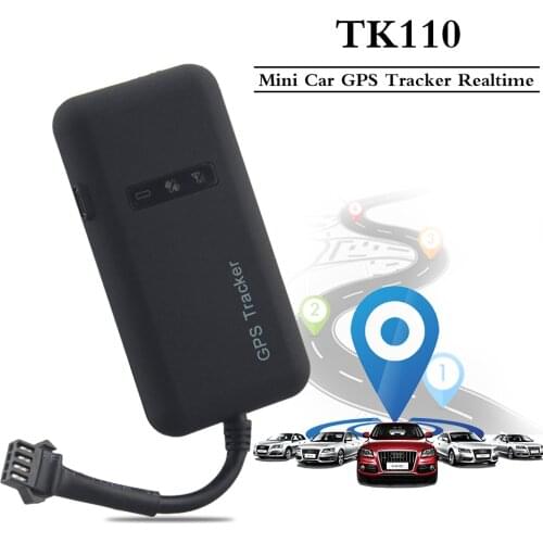 TK110 Car GPS Tracker Realtime GSM GPRS GPS Locator For Vehicle Tracking Device Support Google Link Real Time Tracking Locator