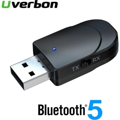 Bluetooth 5.0 Transmitter Receiver Mini 3.5mm AUX Stereo Wireless Bluetooth Adapter For Car Music Bluetooth Transmitter For TV