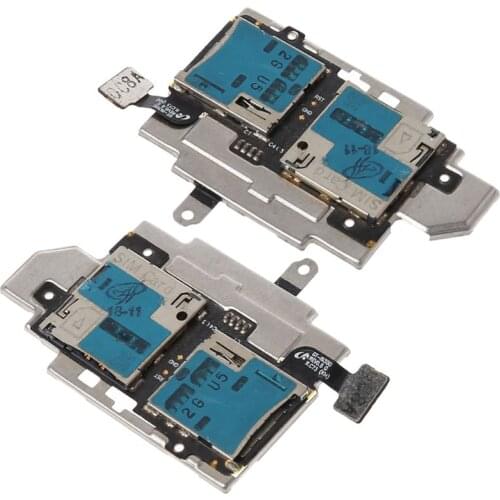 SIM SD Card Slot Holder Socket Flex Cable Reader Replacement Repair for samsung S3 I9300 T999 i747