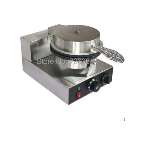 Electric Non-stick Single Head ice cream waffle cone baker/waffle cake Ice Cream Cone Maker /CONE SHAPE WAFFLE BAKER