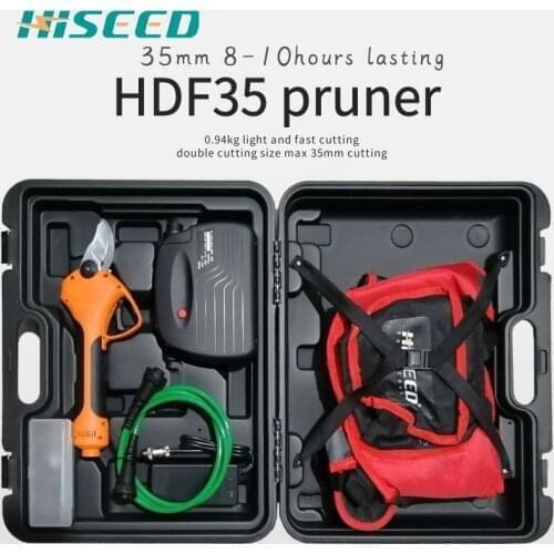 HISEED electric scissors pruning,garden electric scissors,electric orchard scissors,battery pruner,long handle pruning