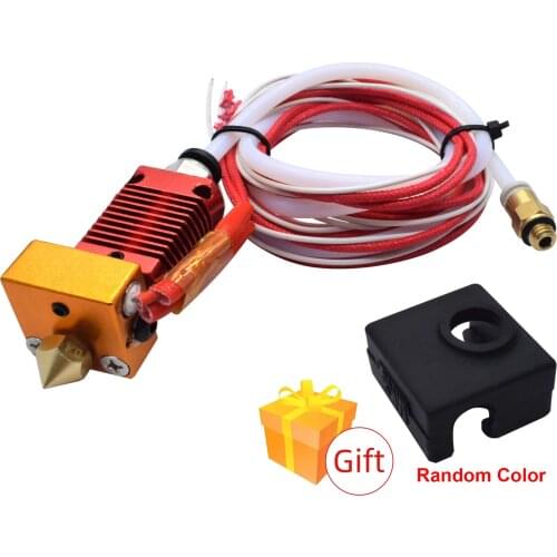 3D Printer Head 12/24V Full Metal J-head kit Aluminum Heat Block For Creality 3d Ender-3 CR-10 Bowden Extruder Hotend 1.75/0.4MM