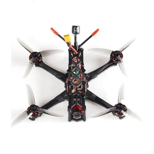 HGLRC Sector4 FR Analog Zeus25 AIO 350mW VTX Caddx Ratel 2 AEOLUS 1804 3500KV 4S 178mm 4inch FPV Freestyle Drones Sub250g