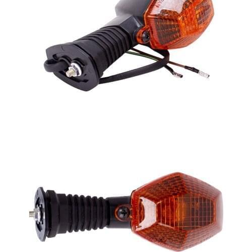Motorcycle Turn Signal Indicator Light Turning Amber Bulb Blinker Flash Lamp for kawasaki FZ400 Z1000 Z750 ZX-7R ZRX1200 ZRX400