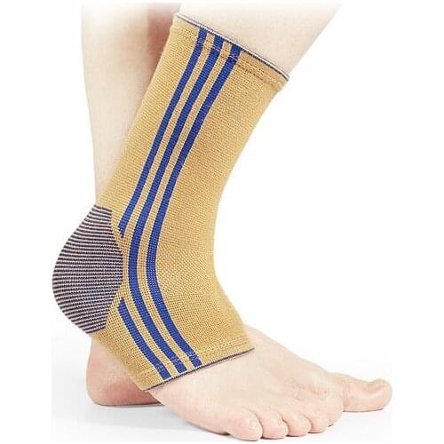 JA620 Ankle Support Adjustable Flexible Elasticity Belt Bandage Protection Ankhs Sports Protective Gear New Yellow Free Shipping