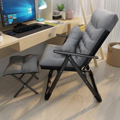 Living Room Sofa Reclining Computer Chair Home Executive Foldable Office Chairs College Student Dormitory Lazy Backrest Armchair