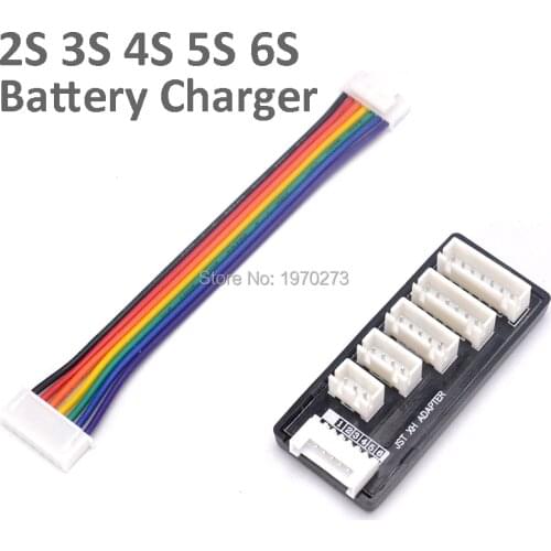Mini JST-XH Balance Expansion Board 2S 3S 4S 5S 6S LiPo Battery Charger Charging Adapter RC Parts