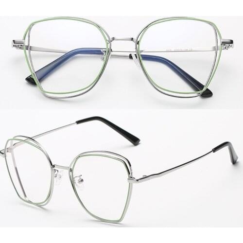 Men Women Fashion Ultralight Oversized Designer Frame Custom Made Myopia Glasses -1 to -6 and Reading Glasses 1 to 4