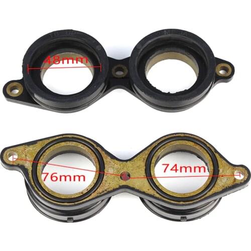 Motorcycle Carburetor Adapter Interface Intake Joint For Honda CBR600RR 2007-2017 & CBR600RRA 2009-2010 & CBR600RR ABS 2009-2015