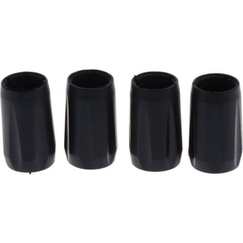 MagiDeal 4x Plastic Walking Pole Tips Protector Replacement for Hiking Trekking Mountaineering